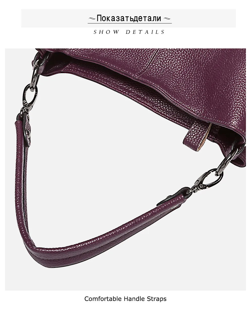 Zency натуральная кожа серая сумочка модная дамская сумка через плечо с кисточкой высокое качество через плечо повседневные вместительные сумки фиолетовый черный