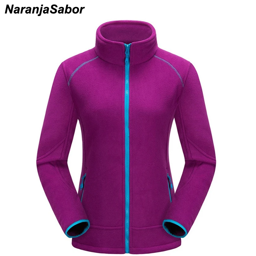NaranjaSabor осень зима женские повседневные куртки флисовые пальто Женские ветрозащитные толстовки теплая верхняя одежда брендовая одежда