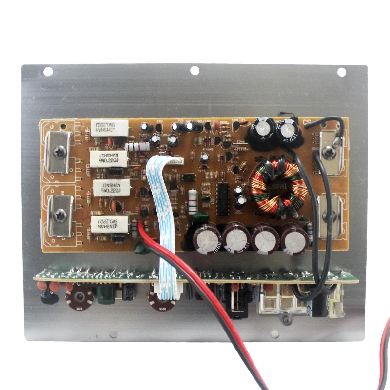 Lusya обновленная версия 12В сабвуферный усилитель плата моно 1000 Вт Класс/б для автомобильного аудио динамика 8 дюймов 12 дюймов 28-160 кГц D2-006