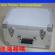 Высококачественная коробка, алюминиевый чехол для инструментов, ящик для инструментов 350*260*190 мм, жесткий ящик для хранения файлов, коробка для инструментов, ручной пистолет, фиксирующий пистолет, чехол для камеры