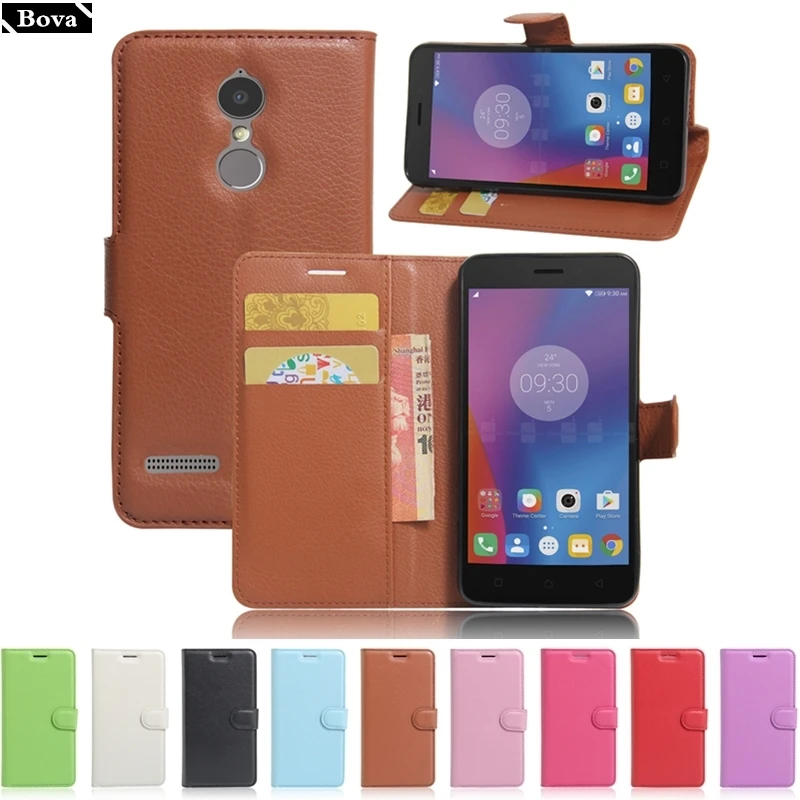 

for fundas lenovo k6 Vibe K6 Case Pu Leather Wallet Cover Card Holder Phone Case for Lenovo Vibe K6 Protective Case Holster