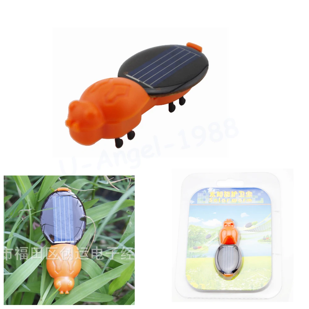 

1pcs Power Solar Energy Solar Worm Children Insect Bug Teaching Fun Gift for Kid Wholesale