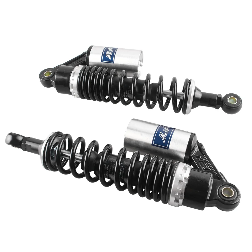 GZYF 12.5" inch 320mm 7mm Spring Motorbike Motor Nitrogen Air Shock Absorbers Supension Damper Damping Cushion Universal Motorcycle For Honda Suzuki Yamaha Kawasaki ATV Go Kart Quad Dirt Sport Bikes motorcross
