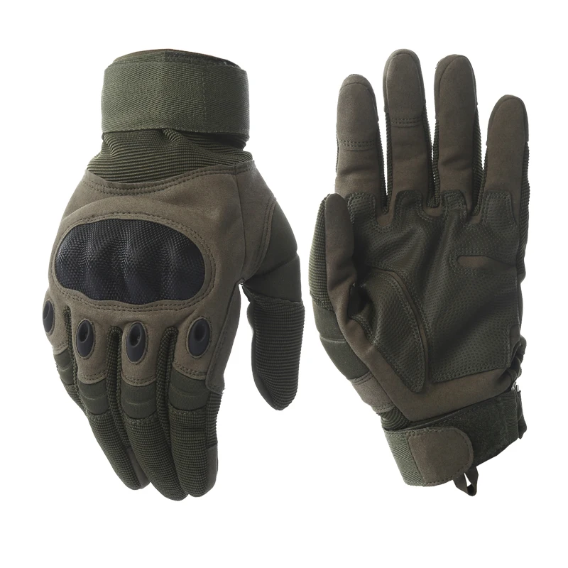 Touch Screen Tactical Gloves Paintball Airsoft Shooting Combat Anti-Skid Bicycle Hard Knuckle Full Finger Gloves