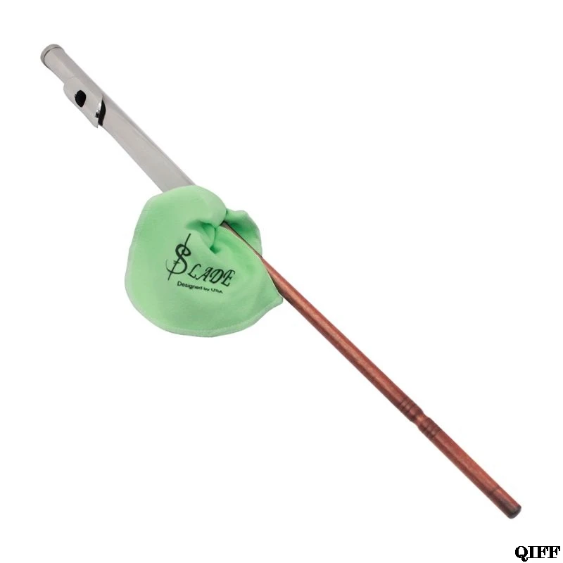 

1pc Flute Cleaning Rod Stick Wood 35cm For Woodwind Instrument Accessorie MAR28