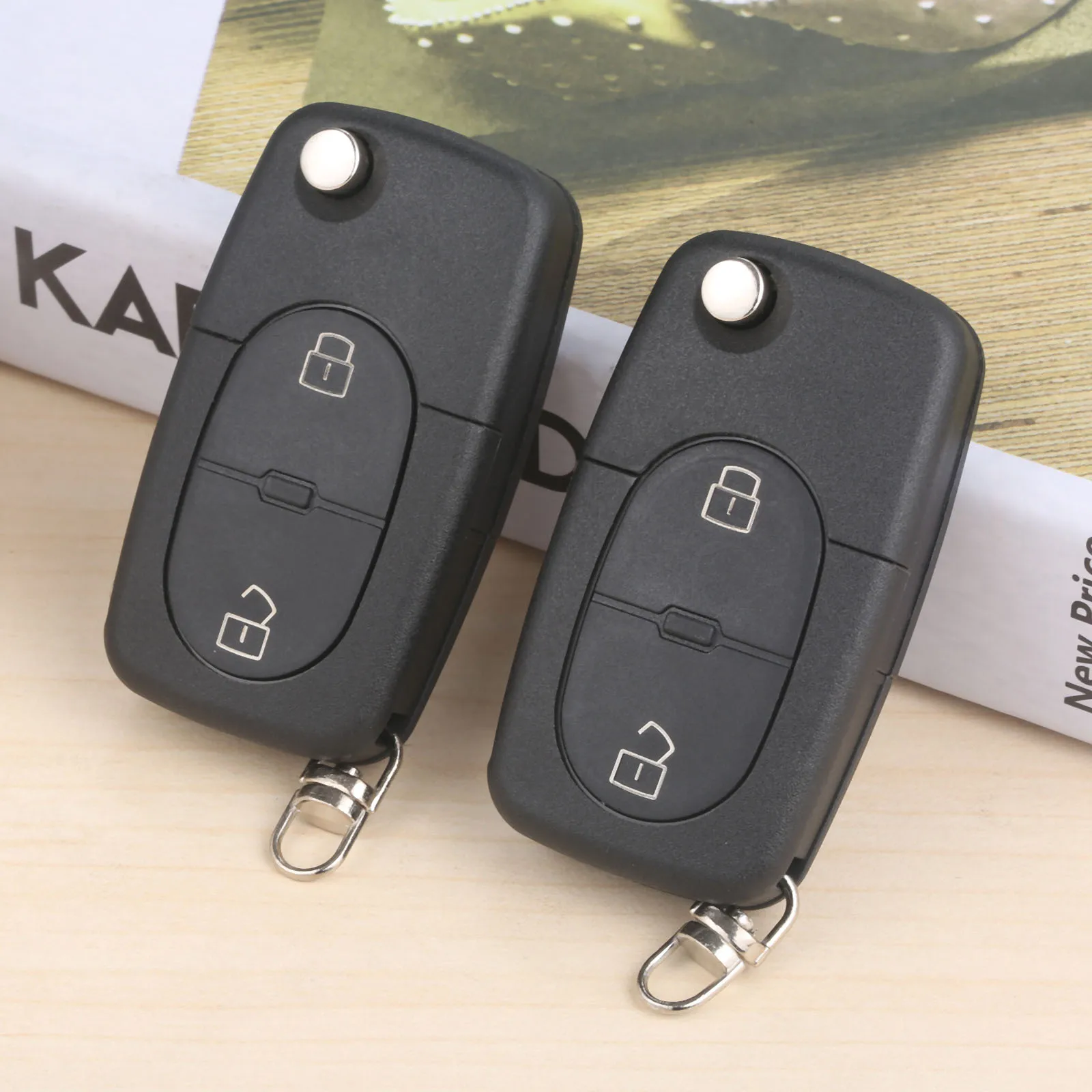 Автомобиль дистанционного ключ 2 кнопки 433 MHZ ID48 1J0959753A 1J0 959 753 для Volkswagen Bora Golf Passat Lupo Polo, Beetle Seat Leon TOLEDO