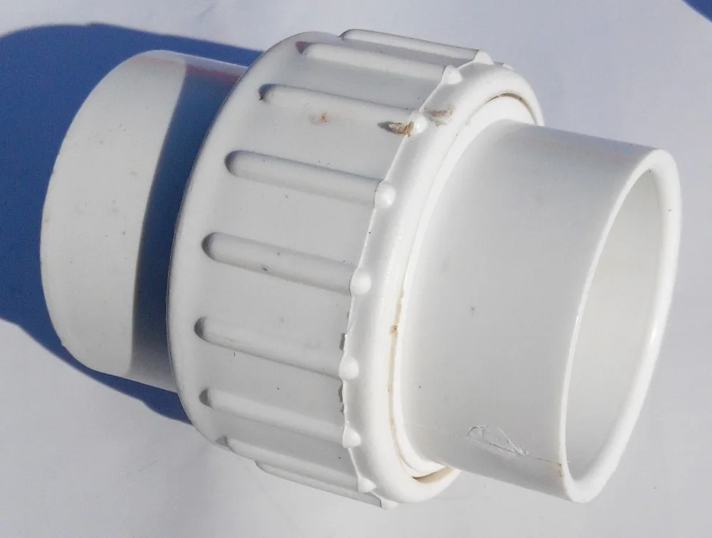 1",1.5"and 2"PVC spa bathtub pipe through joint for whirlpoolin Pipe