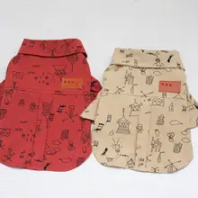 Футболка с капюшоном для мальчика, собаки, кошки, щенка, Весенняя/Летняя одежда, одежда 2 цветов