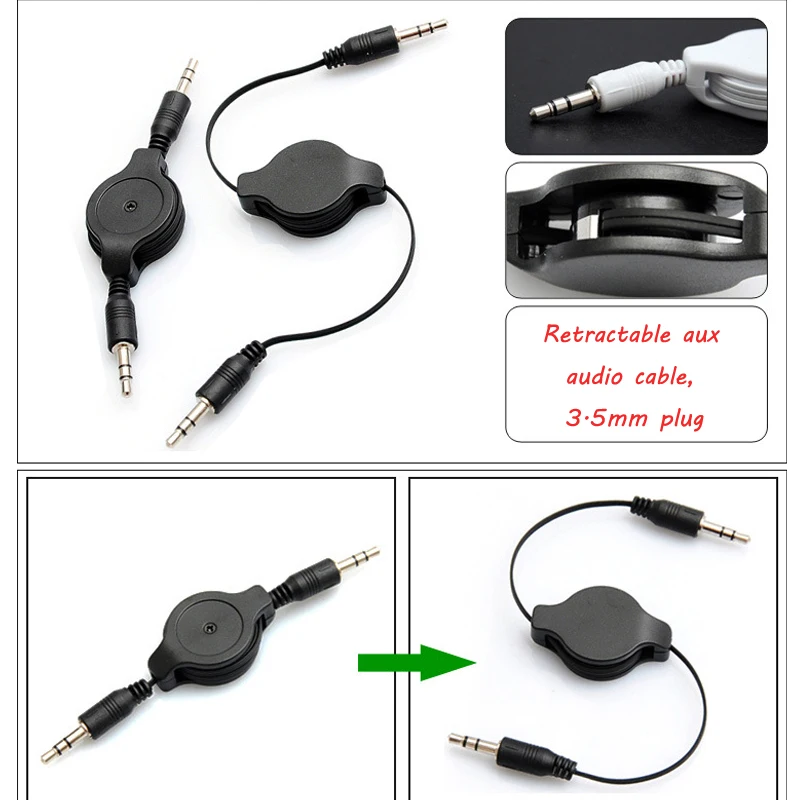 Retractable aux line2