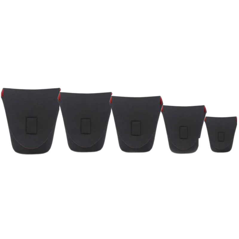 

5 Pcs Neoprene Dslr Camera Lens Soft Case Protector Pouch Bag Set S M L Xl Xxl For Canon Nikon Sony Dslr Camera Lens Bag