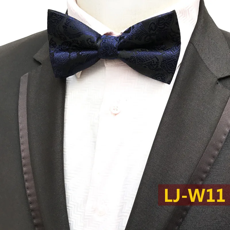 Новые модные мужские галстуки, сплетенный Классический бордовый Пейсли стучал Галстуки - Цвет: Picture Color