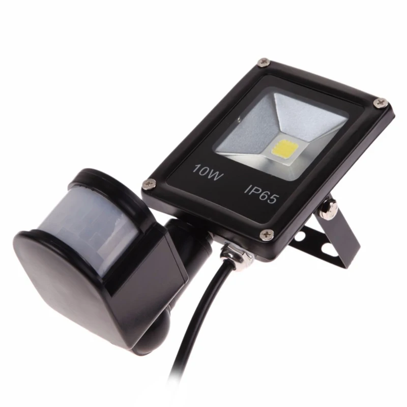 Светодиодный прожектор 10 Вт 20 Вт 30 Вт 50 Вт Pir датчик движения Наружное освещение отражатель пятно IP65 прожекторы садовые настенные лампы