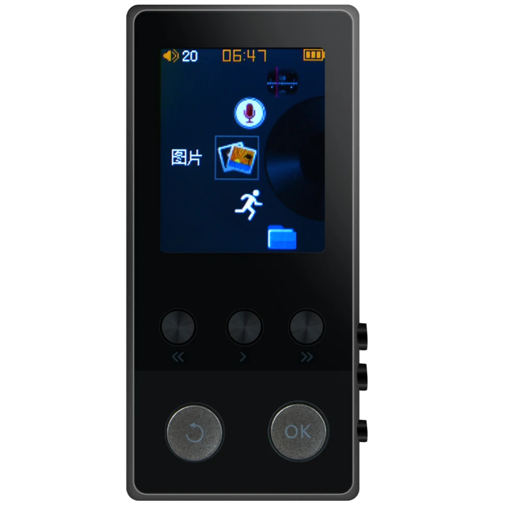 8 ГБ Bluetooth MP4 MP3 плееры HIFI музыкальный медиа проигрыватель USB портативный SD 1.8in фото