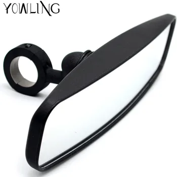 

Universal Clear Car Rear View Mirror Wide Angle Blind Spot Rearview Mirrors for UTV All terrain vehicle Flat View Mirror