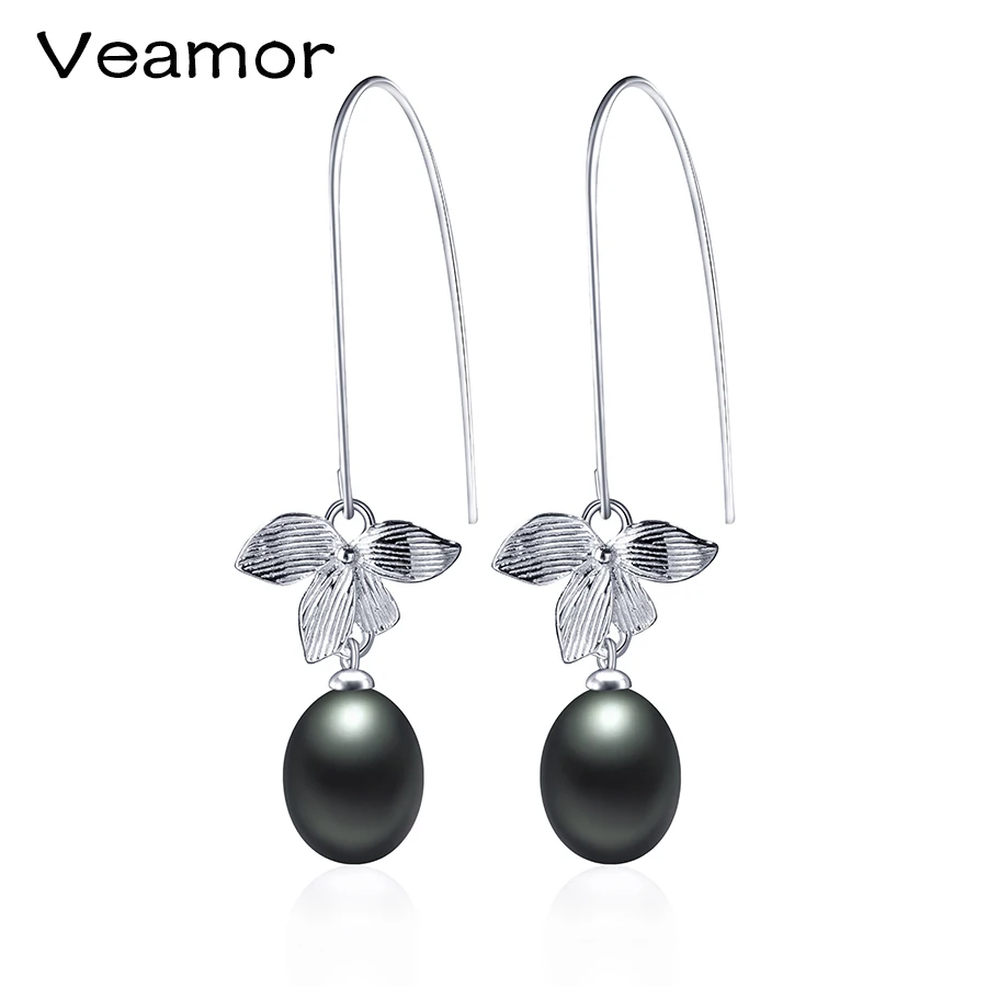 

Birthday Gift! Natural Pearl Long Earrings Earrings for Women 925 Sterling Jewelry Fashion Jewelry cc Pearl Jewelry