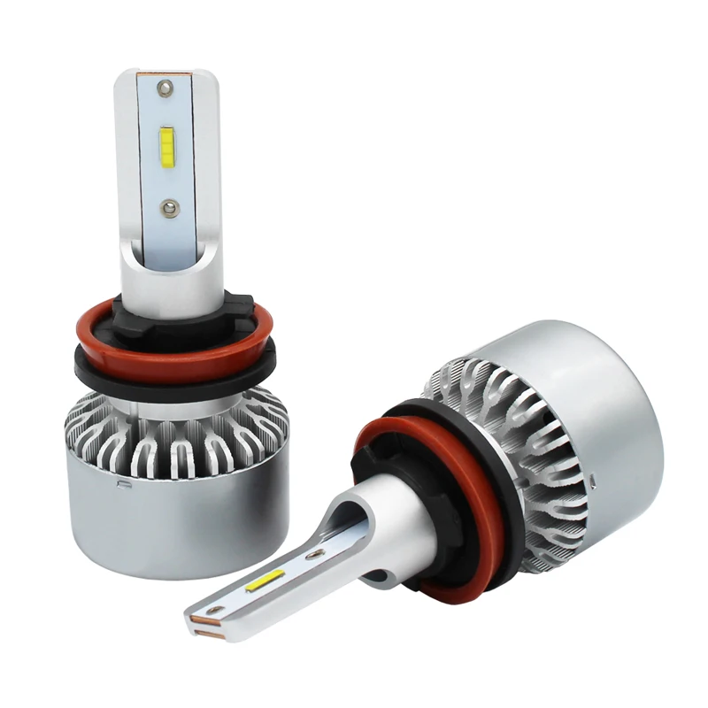 

H11 Headlight Hight power 60W H8 H9 LED Car Headlights Super Bright 8000LM Auto Front Bulb Headlamp H11 bulbs Car Lighting