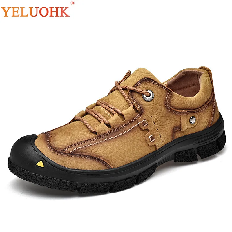 Genuine Leather Shoes Men Top Quality Autumn Men Leather Shoes Black Brown Comfortable Men Shoes цена Genuine Leather Shoes Men Top Quality Autumn Men Leather Shoes Black Brown Comfortable Men Shoes цены онлайн