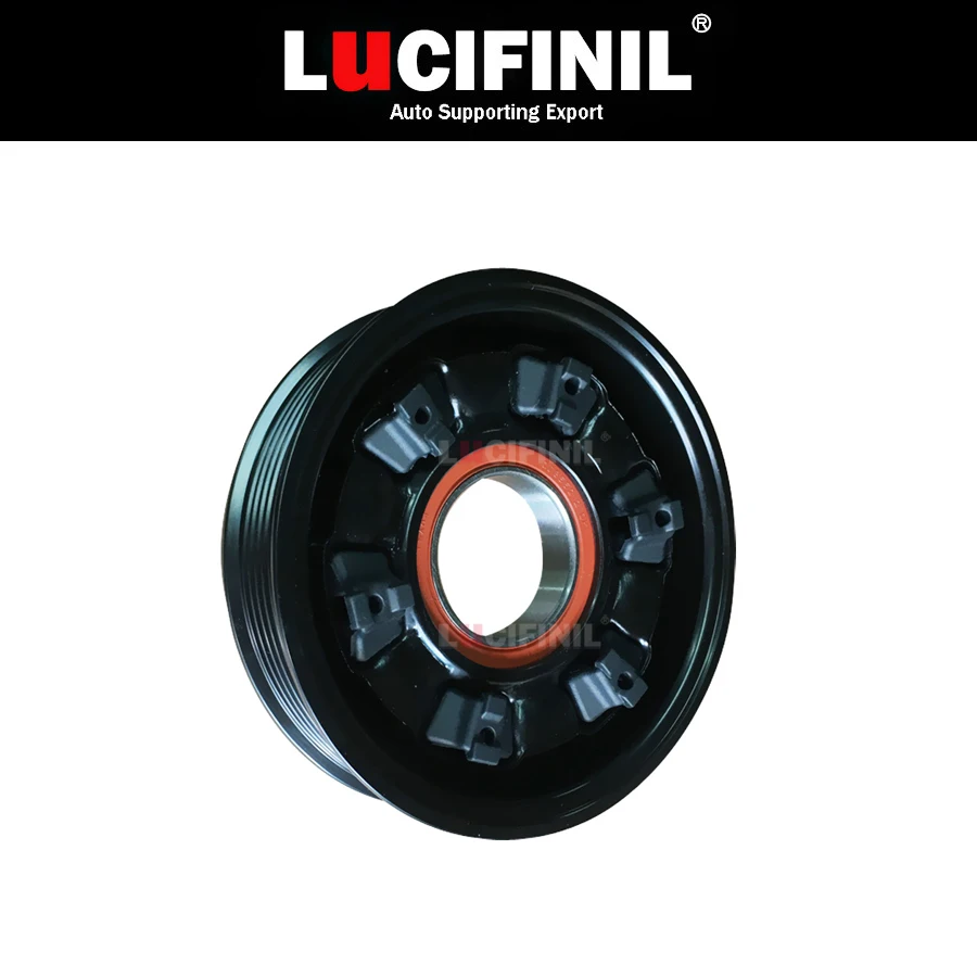 

LuCIFINILE66 E60 N52 5PK AC A/C Air Conditoner Compressor Clutch Pulley