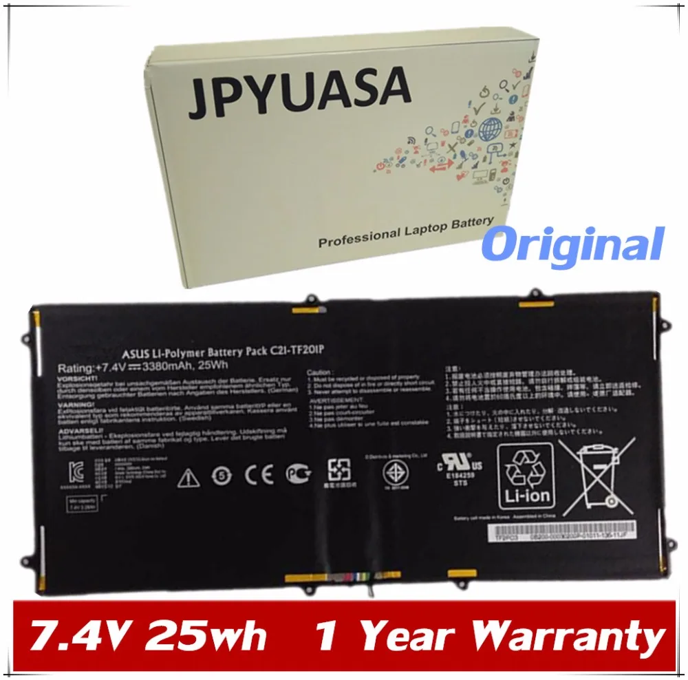 

7XINbox 7.4V 3380mAh 25wh Original C21-TF201P Laptop Battery For ASUS for Eee Pad Transformer Pad Prime TF201-1B002A