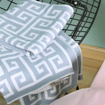 

Plaid Spring/Autumn 100% cotton warm Hand Wash gentle mechine wash Grade A Thread Blanket/Towel Blanket