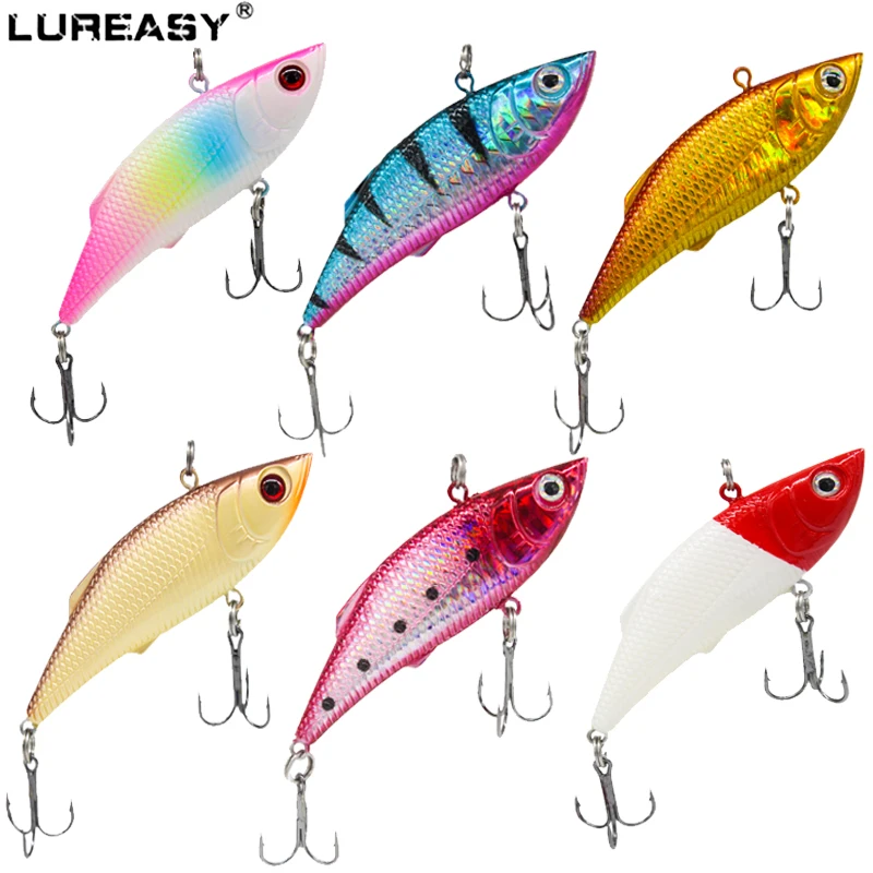 

Fishing lure 7 cm 10 g hard bait vibrating fishing rock drum hook treble lure crank swing fishing set