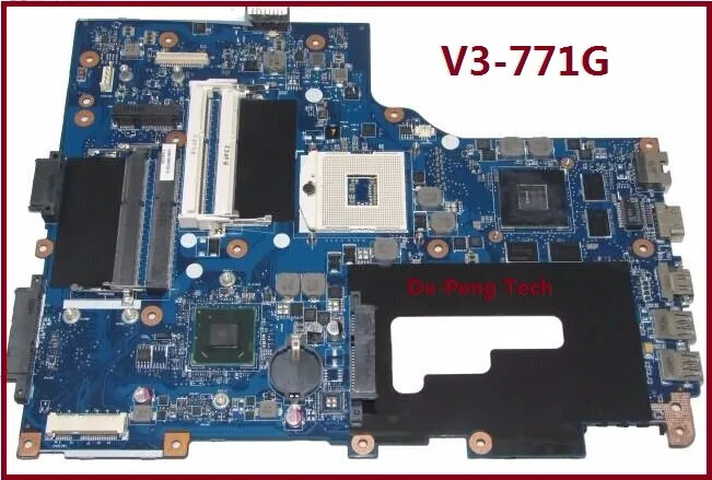 Discount laptop motherboard for Acer V3-771G motherboard GT650 DDR3 Fully tesed and 100% working 0