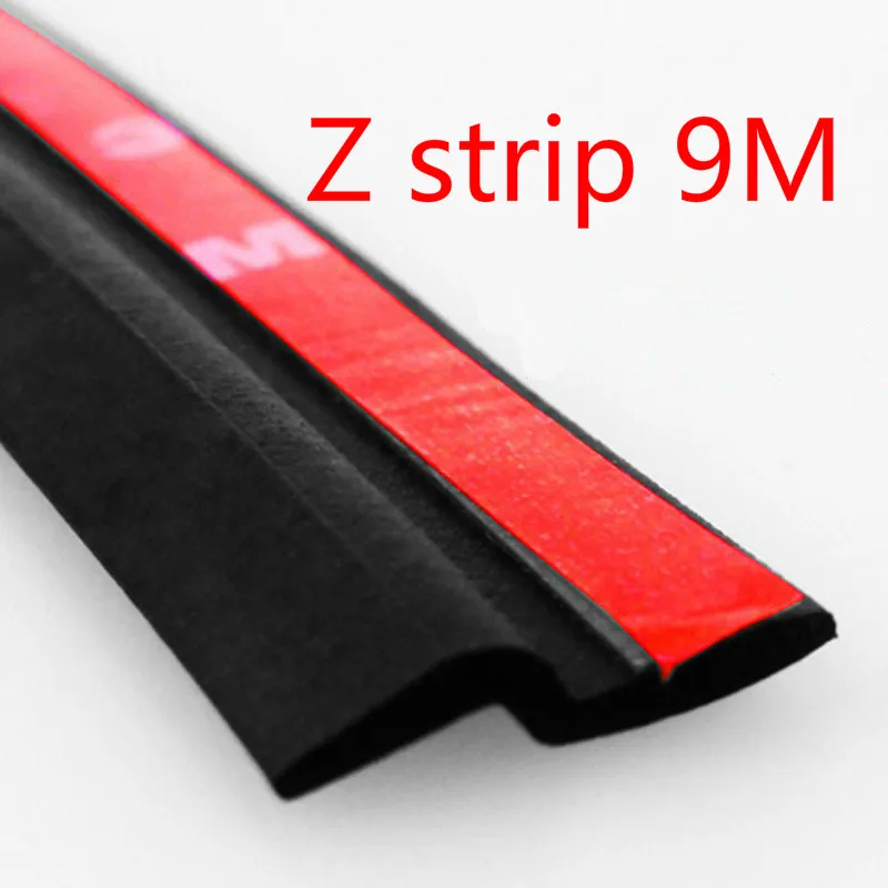 9M Z type 3M adhesive car rubber seal Sound Insulation , car door