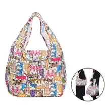 Складная Большая сумка для покупок Экологичная дорожная сумка для утилизации портативный удобный покупки Бакалея сумка-тоут