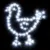50шт мини LED воздушный шар лампа Белый свет LED Лампион для Украшения Свадебного торжества Бумажный фонарь