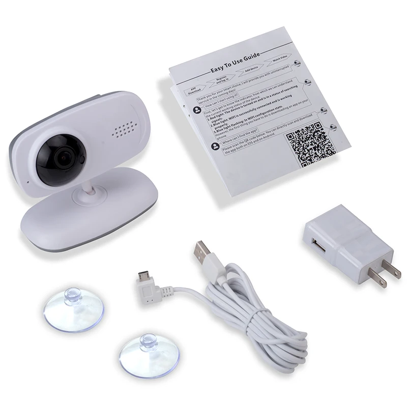 Беспроводной HD P2P 1,0 M 720P монитор ночного видения обнаружения движения мониторинг звука Поддержка Макс 64 Гб sd-карта IP камера