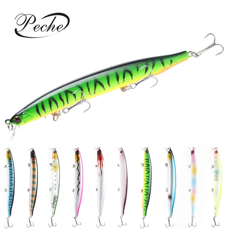 

Peche Floating Big Minnow Fishing Lures Wobblers Crankbaits for Topwater Carp Fishing 3D Eyes ABS Plastic Hard Baits Pesca Isca