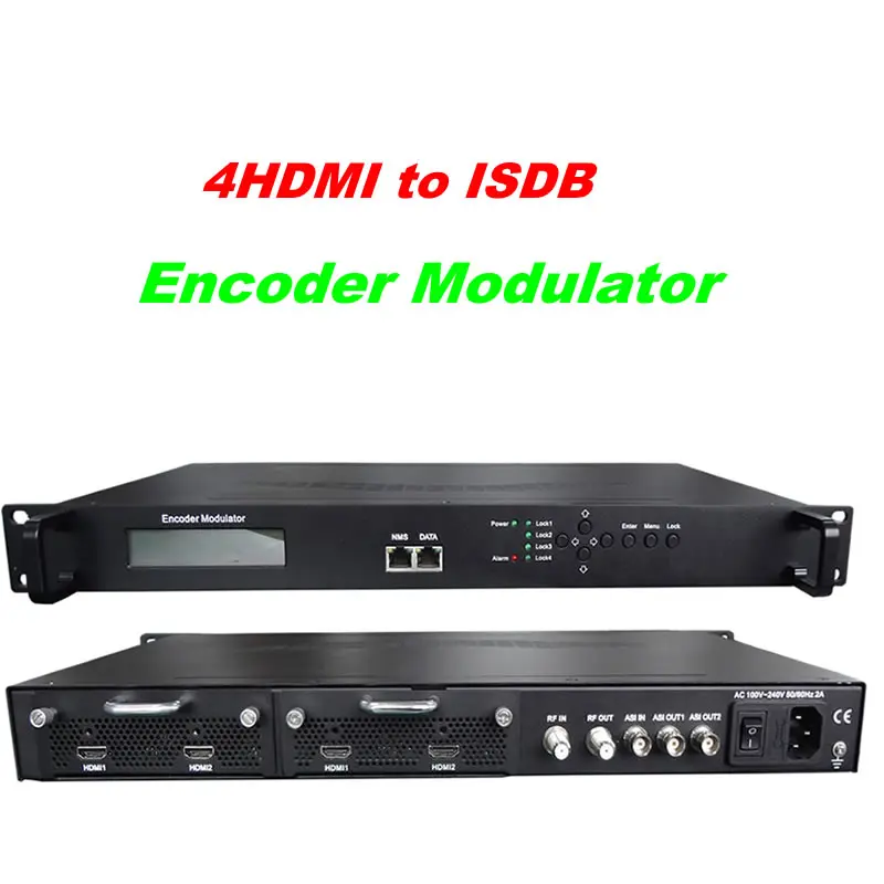 NDS3542 4в1 H.264 HDMI ISDB T модулятор (4HDMI in out) кодировщик модулятор|tv broadcast|tv tvhdmi |