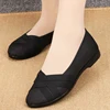 Cresfimix women fashion comfortable cloth flat shoes lady cute spring & summer slip on loafers lady cool street shoes a2038 ► Photo 2/6