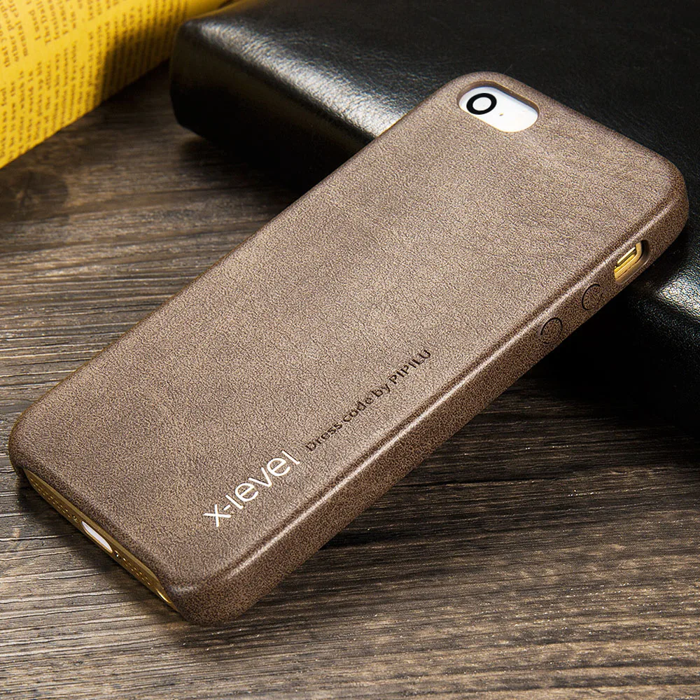 Buy Free Shipping leather Phone Case For iPhone 5 SE