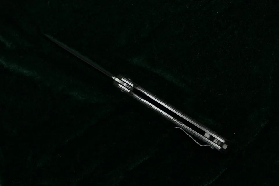 Складной нож TIGEND 1067 Flipper карманный кухонный резец с лезвием D2 CF/G10 и стальной
