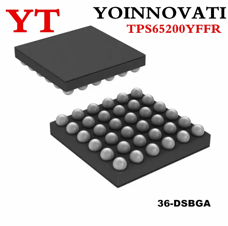 Бесплатная доставка 5 предметов/партия TPS65200YFFR TPS65200 65200 IC LI + CHRGR PWR MGMT 36 DSBGA |
