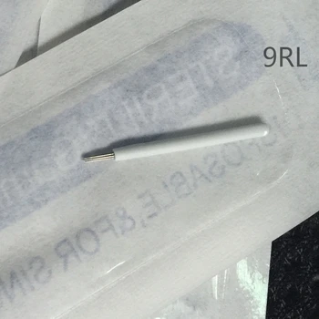 

50pcs Shading 9RL LINER Microblading Needles Manual Needles for Fog Eyebrow Microblading Round Needles for Permanent Makeup