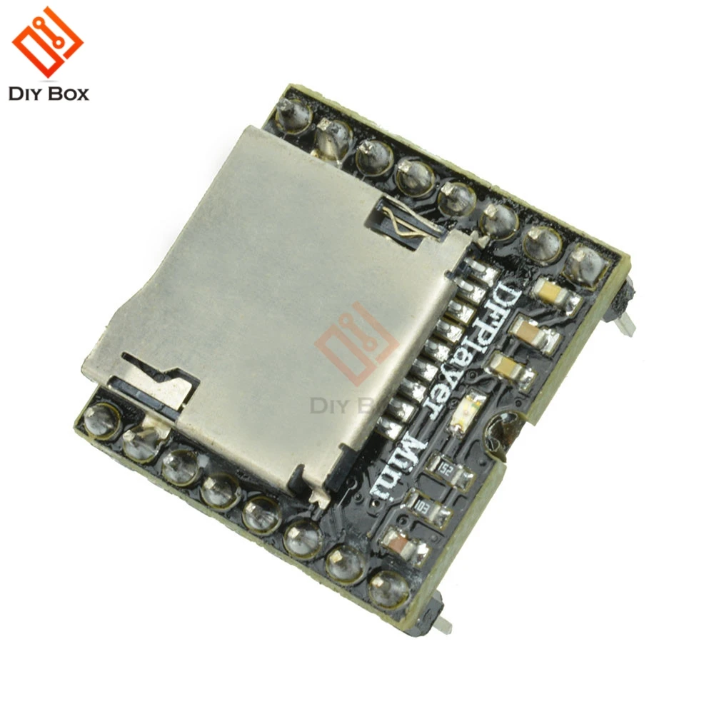 Модуль MP3 плеера DFPlayer плата декодирования голоса для Arduino порт Sup tf карта u диск