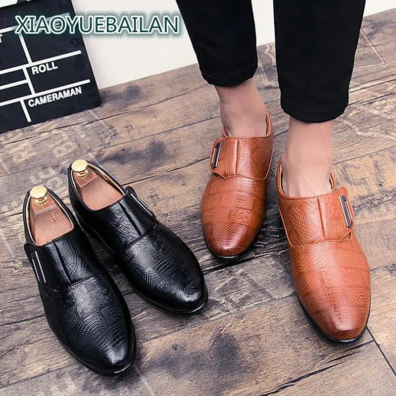 De Sapatos Negócio Couro Verão Personalidade Stylist Hair Homens Casuais Dos Maré amarelo Britânicos Preto 5ZwdwXfq