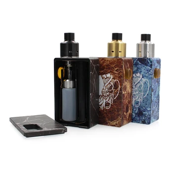 

Hadaly Squonk Mod Kit Electronic Cigarette Vape Bottom Feeder Squeezer Box Mod BF Pin RDA Atomizer 18650 Battery Premade Coil