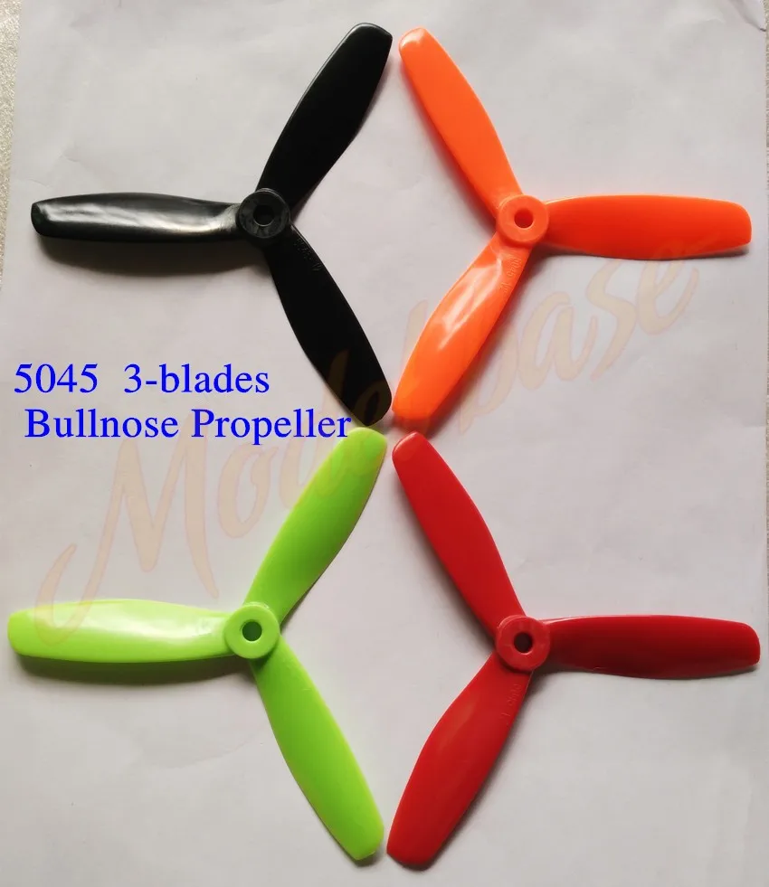 24pair =48pcs 5045V2 3-blades Bullnose Propeller For QAV250/180 ZMR 250/270 FPV Mini Quadcopter | Электроника