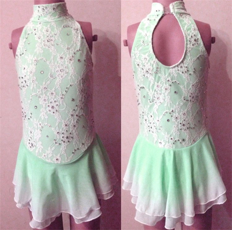 

Custom Adult Figure Skating Dresses For Women Graceful New Brand Ice Skating Competition Dresses DR3945