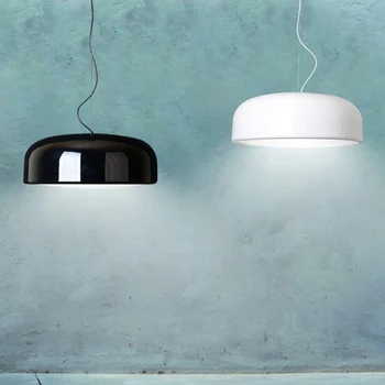 

Nordic round pendant lights, black/white smithfield originality pendant lamp, for restaurant sitting room study Bar etc.