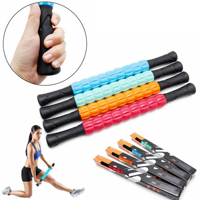 Muscle Roller Body Massage Fitness Equipment Yoga for Relieving Sore Muscles and Cramps Relax Point Spiky Ball | Спорт и развлечения