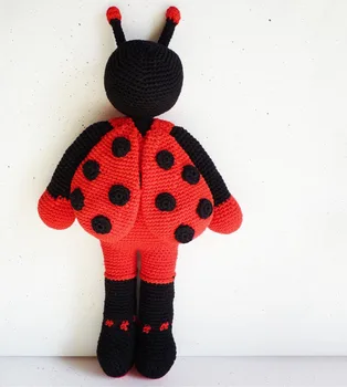 

crochet toys amigurumi doll ladybug model number XH0412045