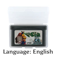

32 Bit Video Game Cartridge Lady Sia Console Card EU Version English Language Support Drop Shipping
