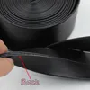 (3 Meters/Pieces) 5/8/10/15/20/25MM Width Black color soft PU Leather Cord For DIY Handmade Jewelry Accessories Clothing belt ► Photo 3/3
