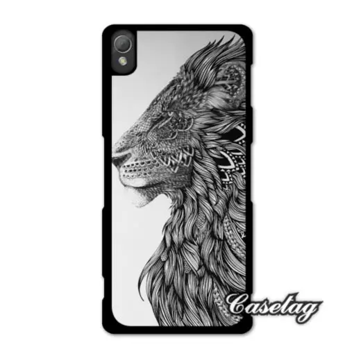 Tribal Lion Animal Phone Case For Sony Xperia Z5 Z4 Z3 compact Z2 Z1 Z LG G5 G4 G3 G2 L90 L70 Nexus 6 5 4 |