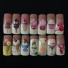 18 piezas dulces helado verano uñas pegatina mezclado fruta colorida DIY agua calcomanías decoración uñas HERRAMIENTA DE MANICURA TRSTZ471-488 ► Foto 2/6
