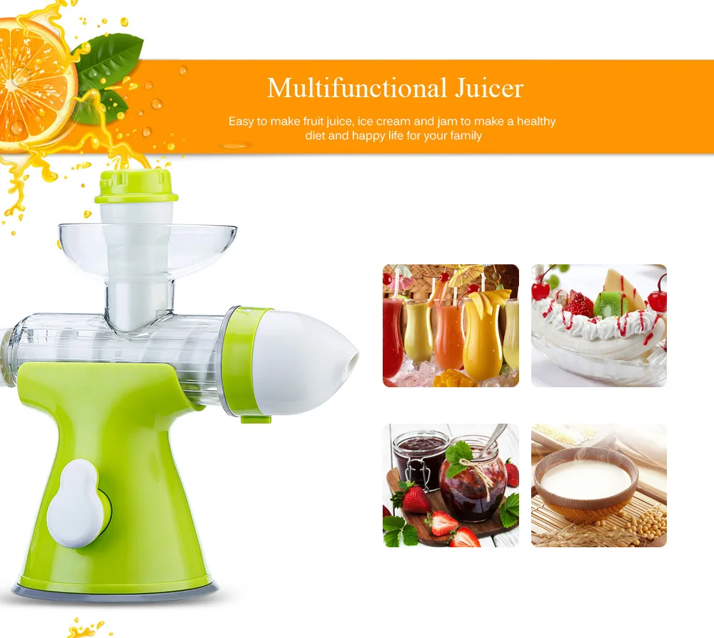  Portable Blender Manual Fruit Vegetables Citrus Juicer Handheld Maker Juice Squezers Lemon Orange G - 33012041245